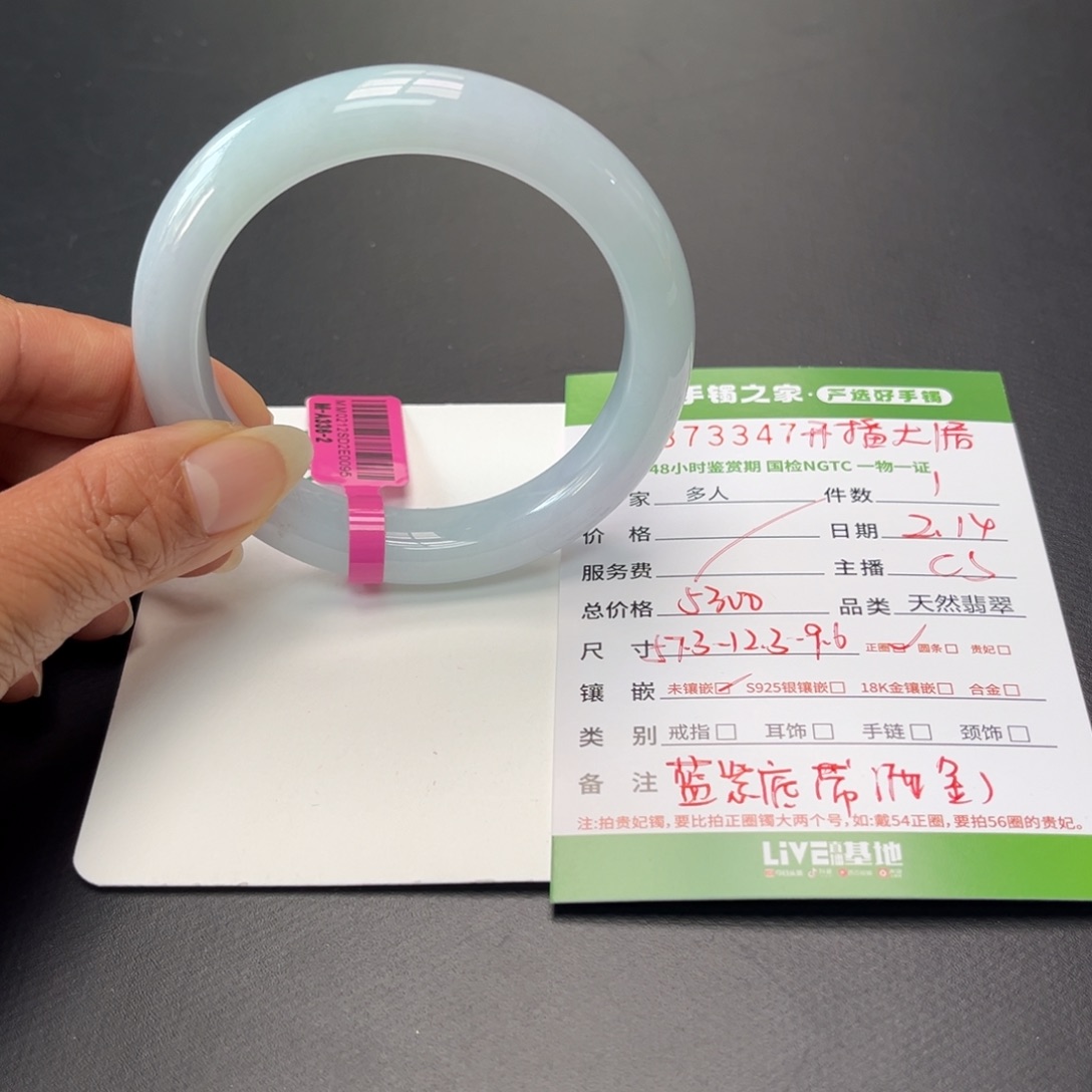 翡翠手镯未镶嵌多人