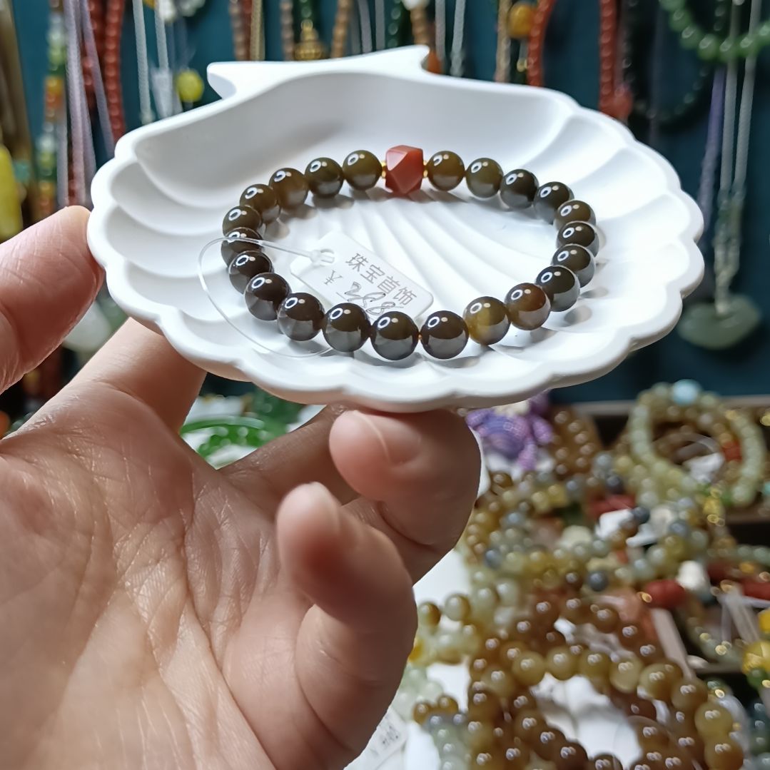 和田玉手链未镶嵌