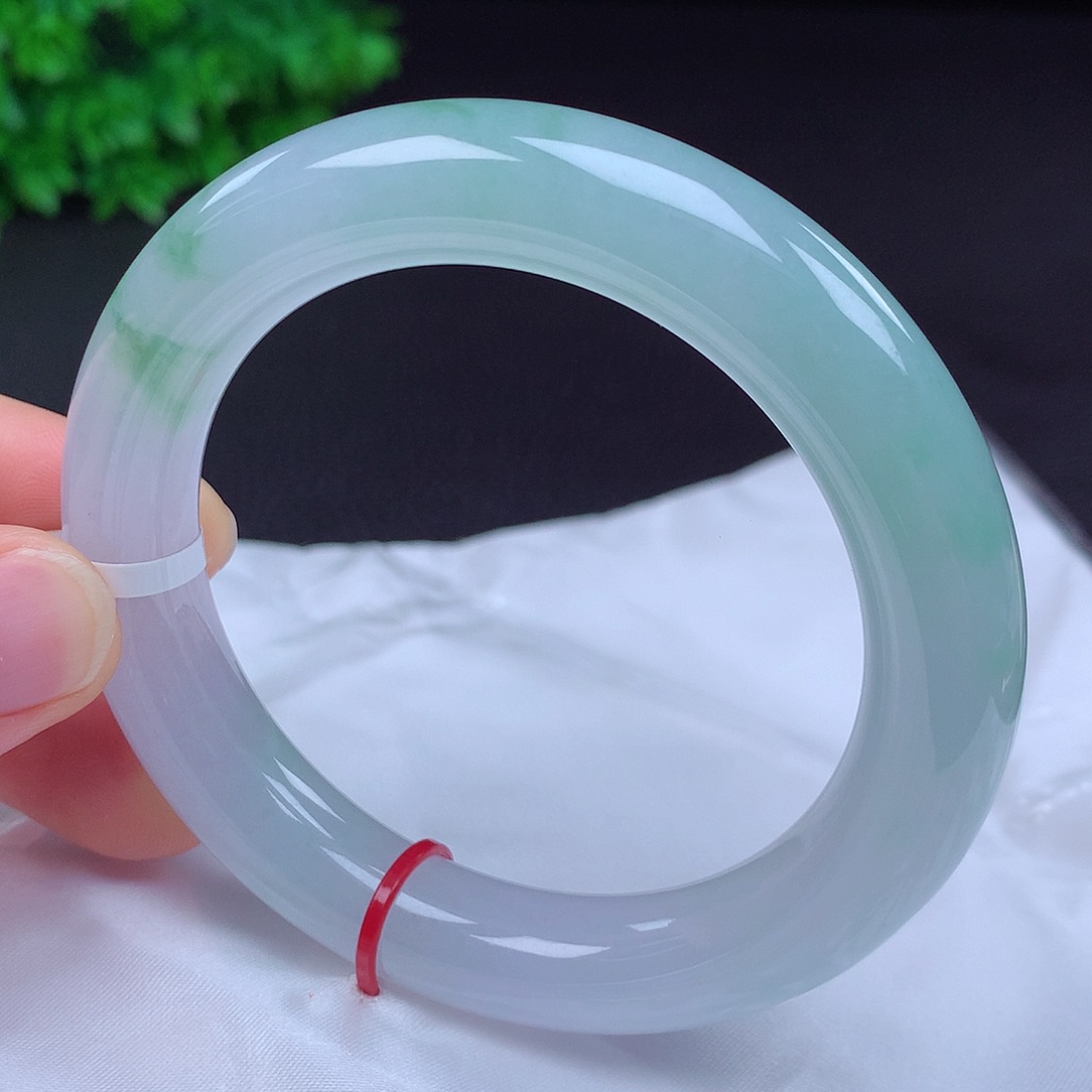 翡翠未镶嵌手镯57圈685009