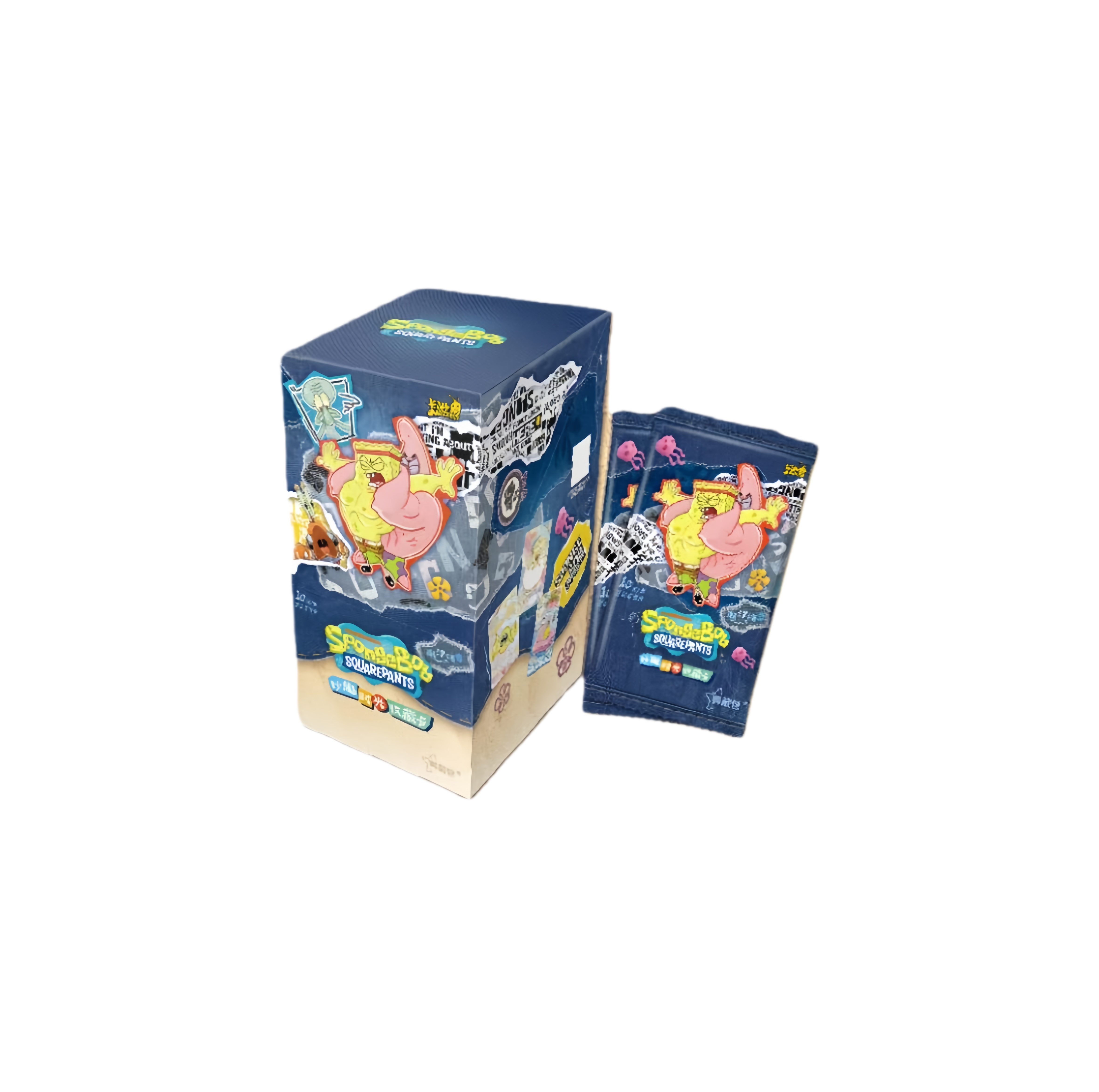【找朋友/叠叠/狂风】卡游-海绵宝宝奇妙时光第二弹卡牌盲盒（代拆）