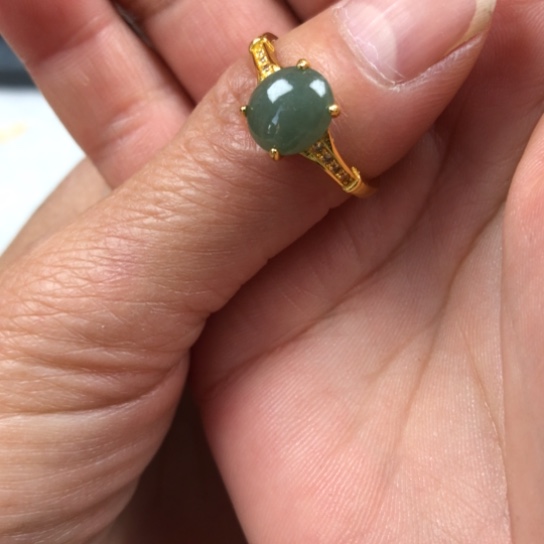 翡翠未镶嵌戒指缅甸