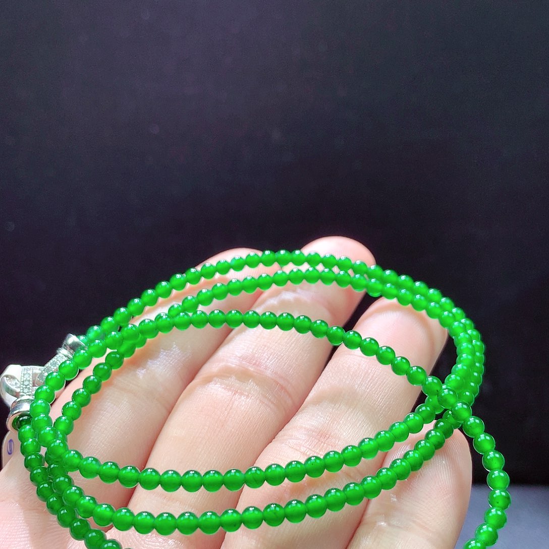 翡翠手链未镶嵌项链