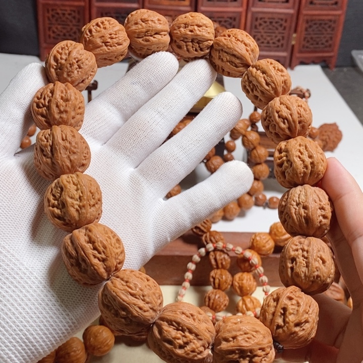 用***6手串文玩核桃尺寸25