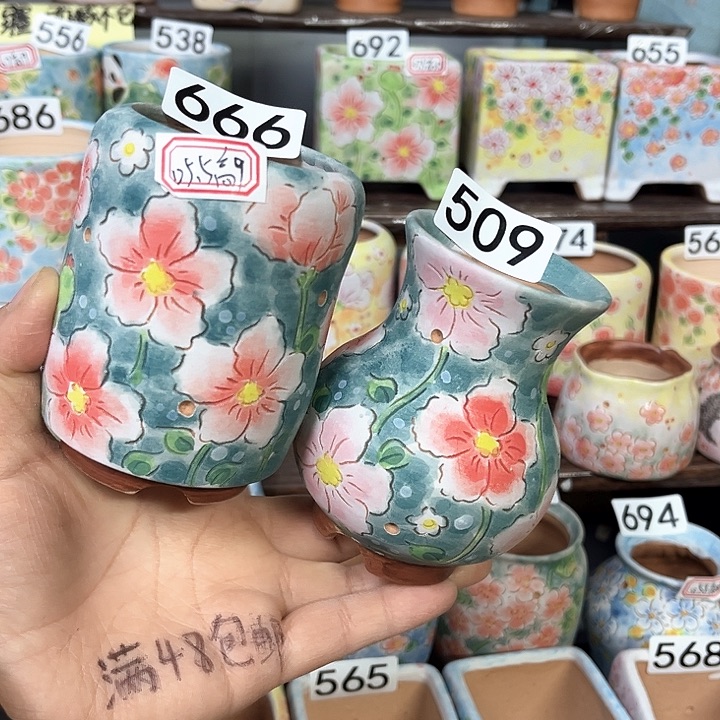 ****～手工制作多肉花盆