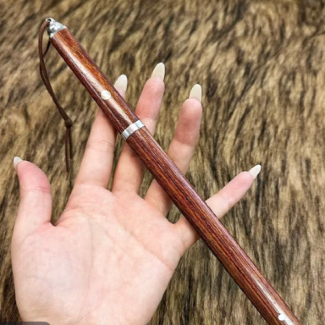 【直刀】吃肉手把刀油檀木多功能户外野营切水果家用削皮新款