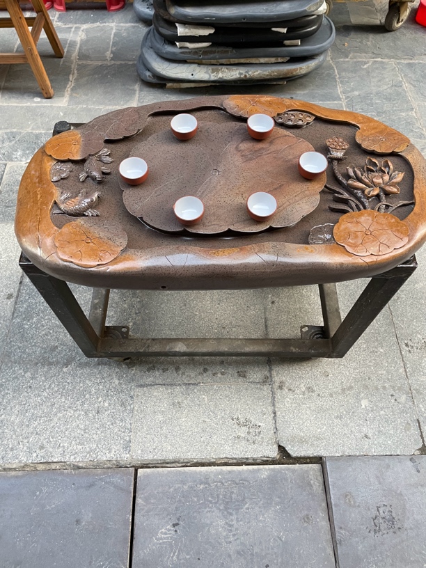 广东肇庆端砚茶盘