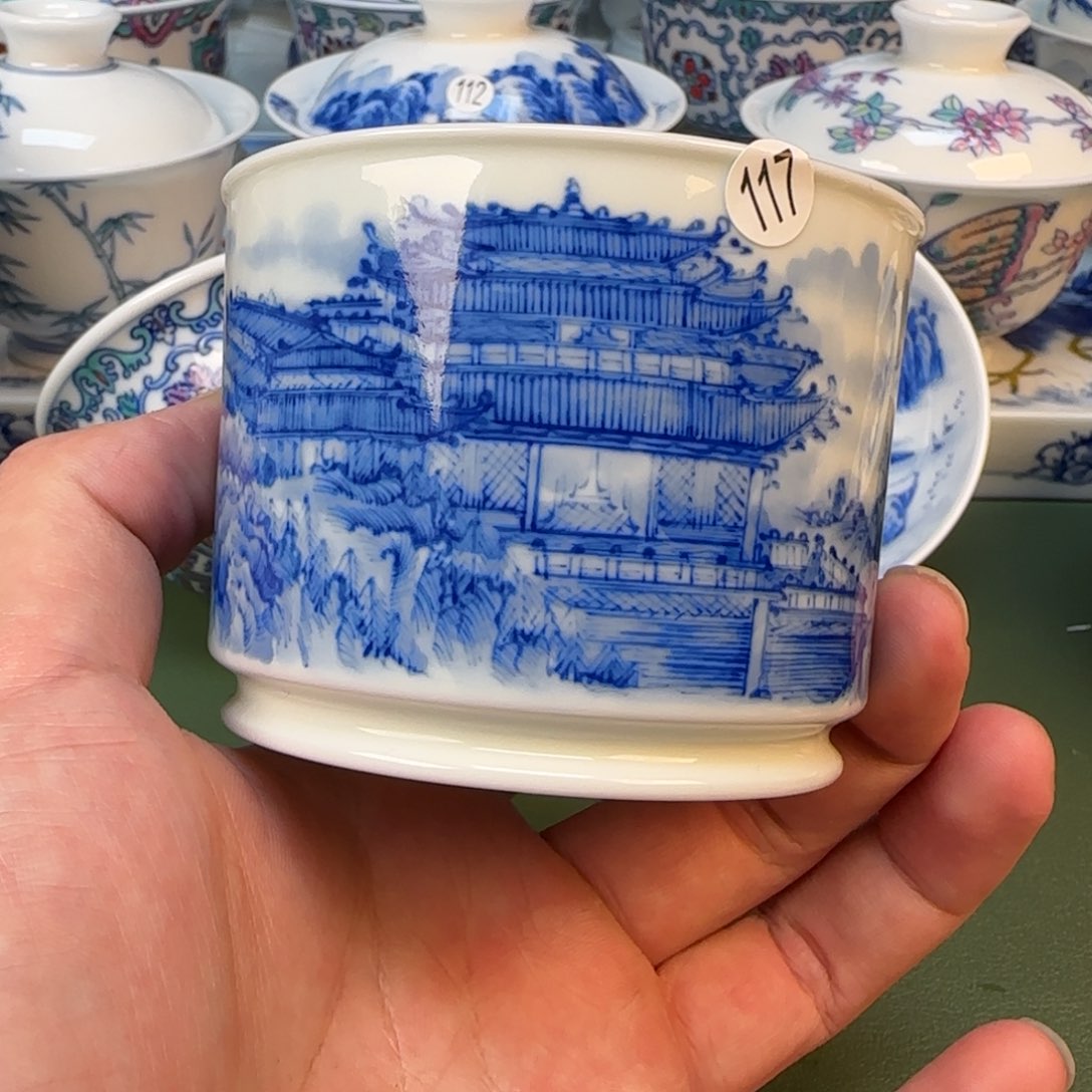 彦祖纯手工手绘茶具177