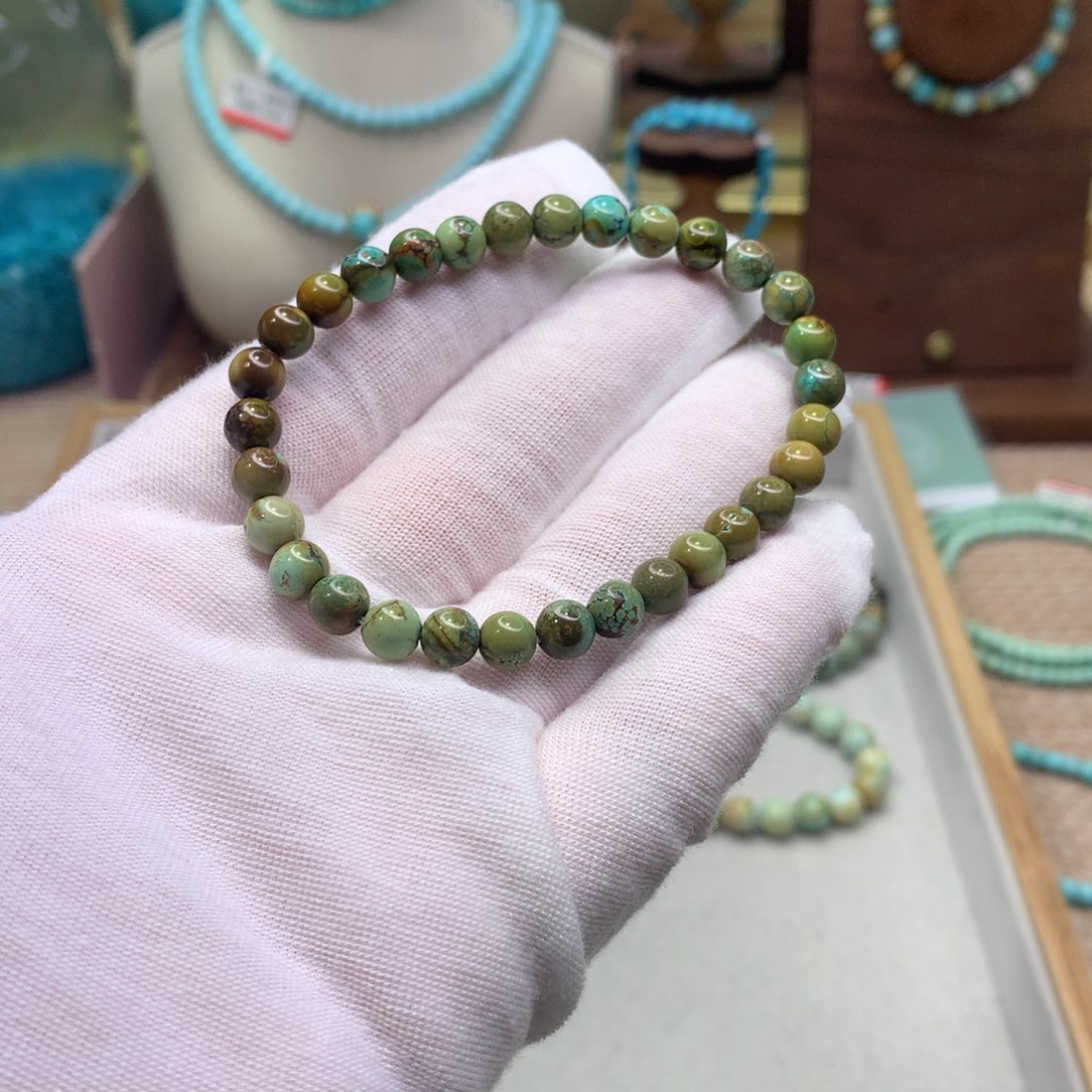 绿松石未镶嵌配饰