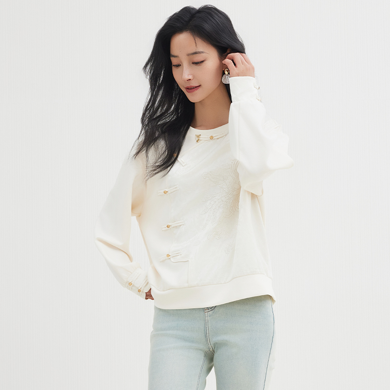 【开心专属】佳人苑针织衫秋季新款J438011