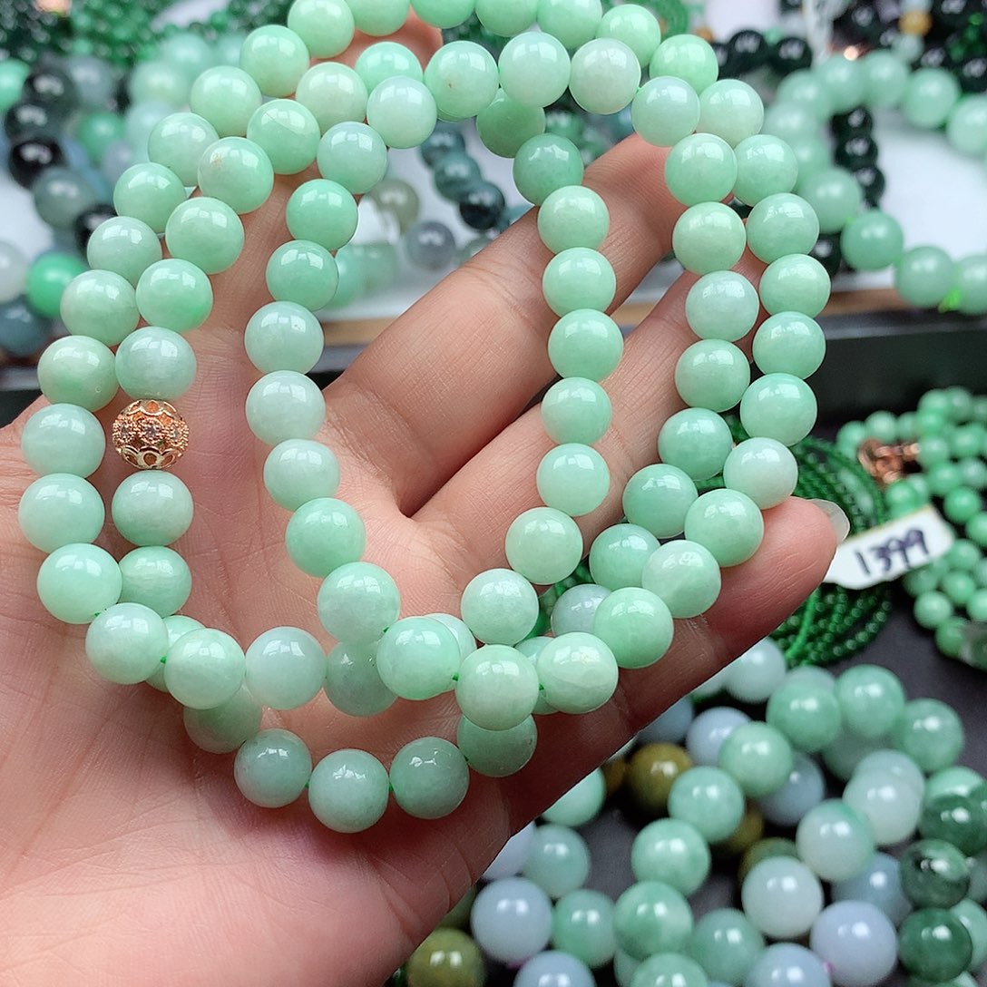 翡翠手链未镶嵌项链