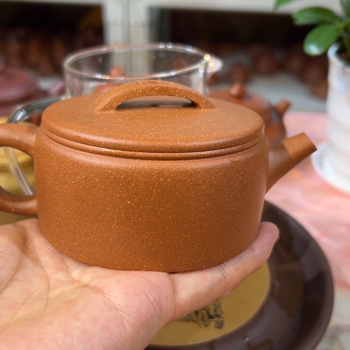 茶壶紫砂点搪汉瓦180c c