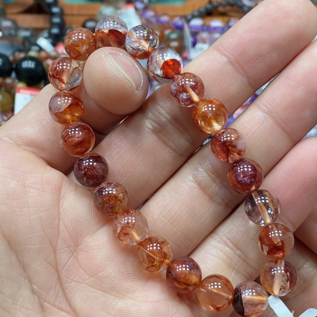 水晶手串未镶嵌天然