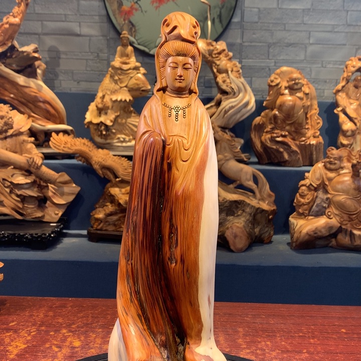 柏木（崖柏）祥*根雕摆件