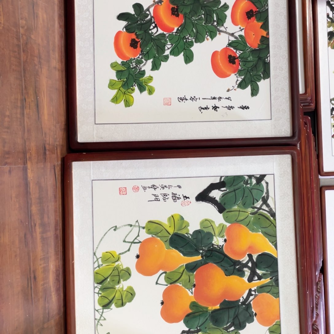 国画带框尺寸63*63厘米