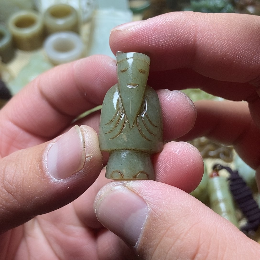 和田玉挂件未镶嵌