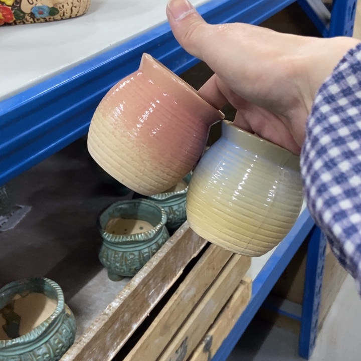 陶瓷花盆单场满9.9发7*8