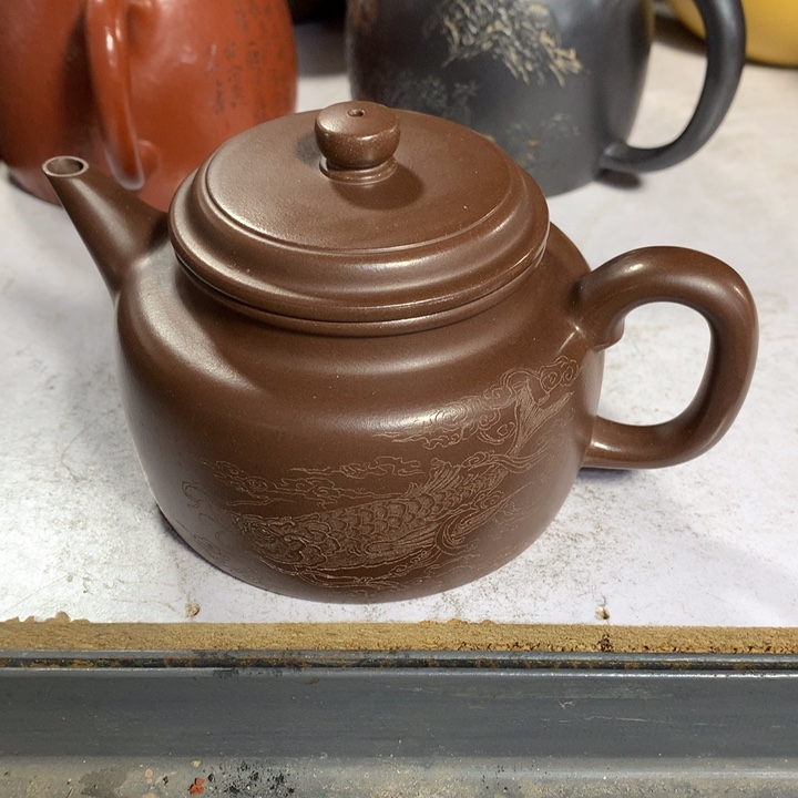 紫砂茶壶原矿手工119