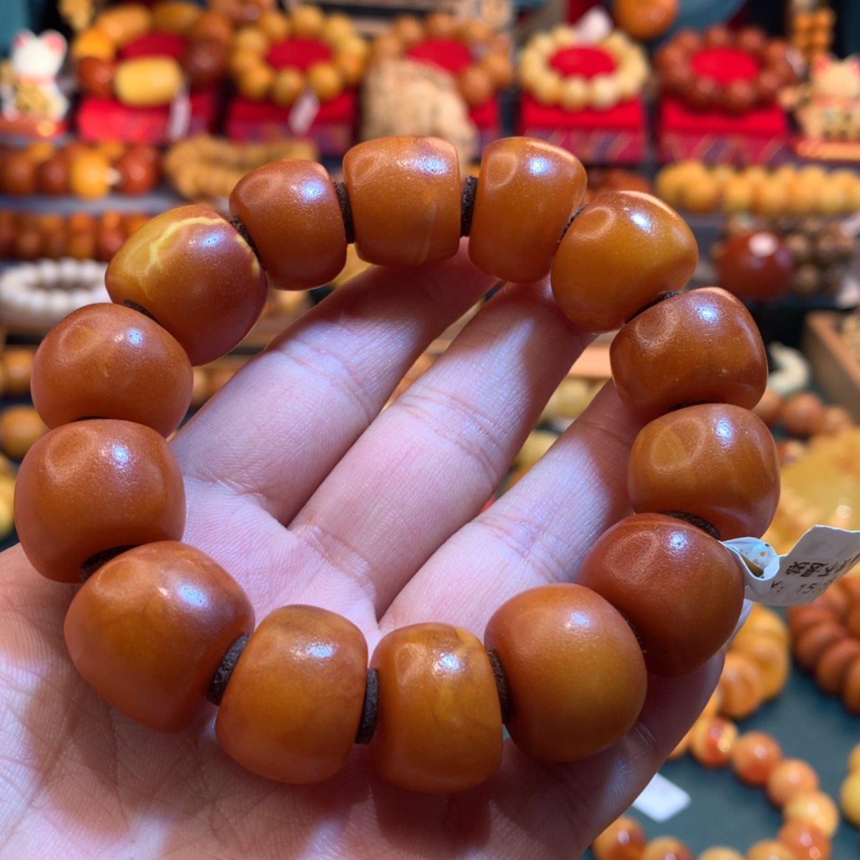 【闪购商品】蜜蜡手串未镶嵌蜜蜡手串