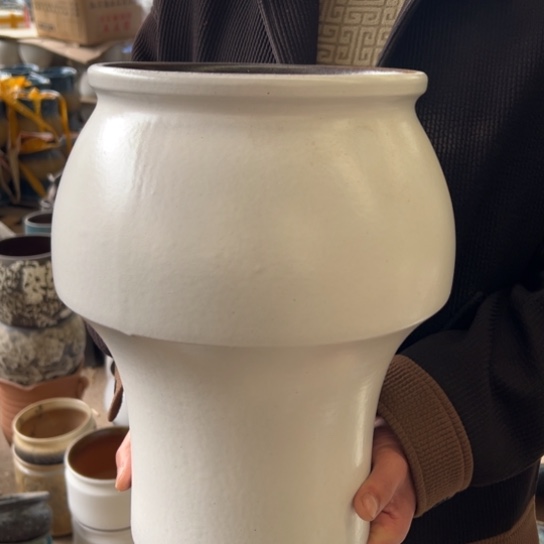 紫砂花盆高32口20—————