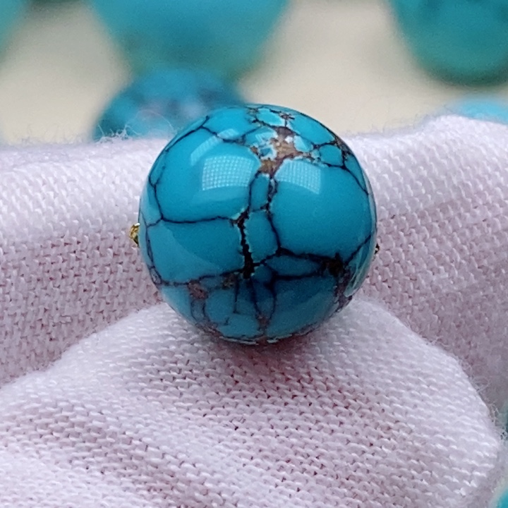 绿松石珠宝奇石未镶嵌尺寸11