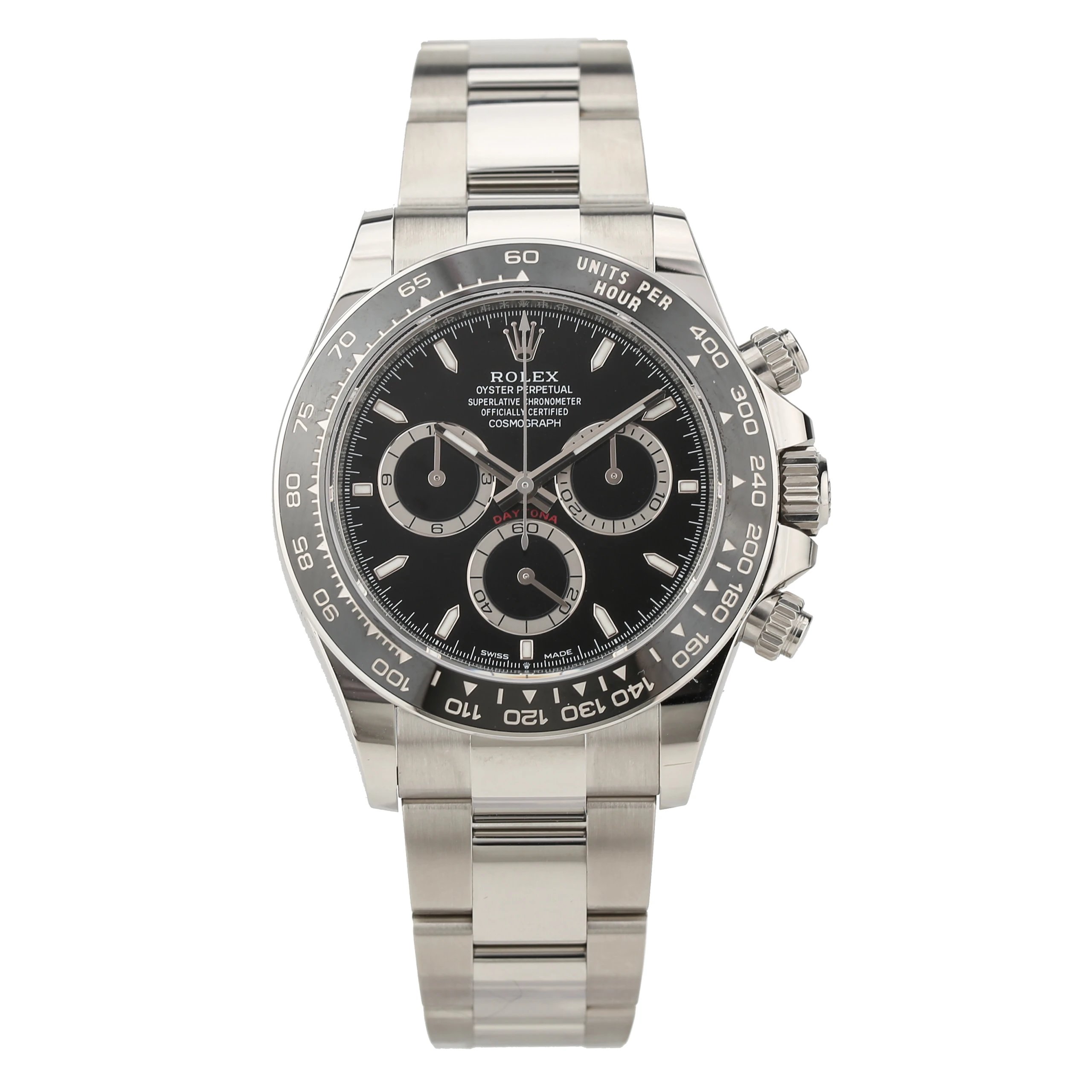 未使用 Rolex/劳力士 礼尚往来126500卡25年黑熊猫9G7M7