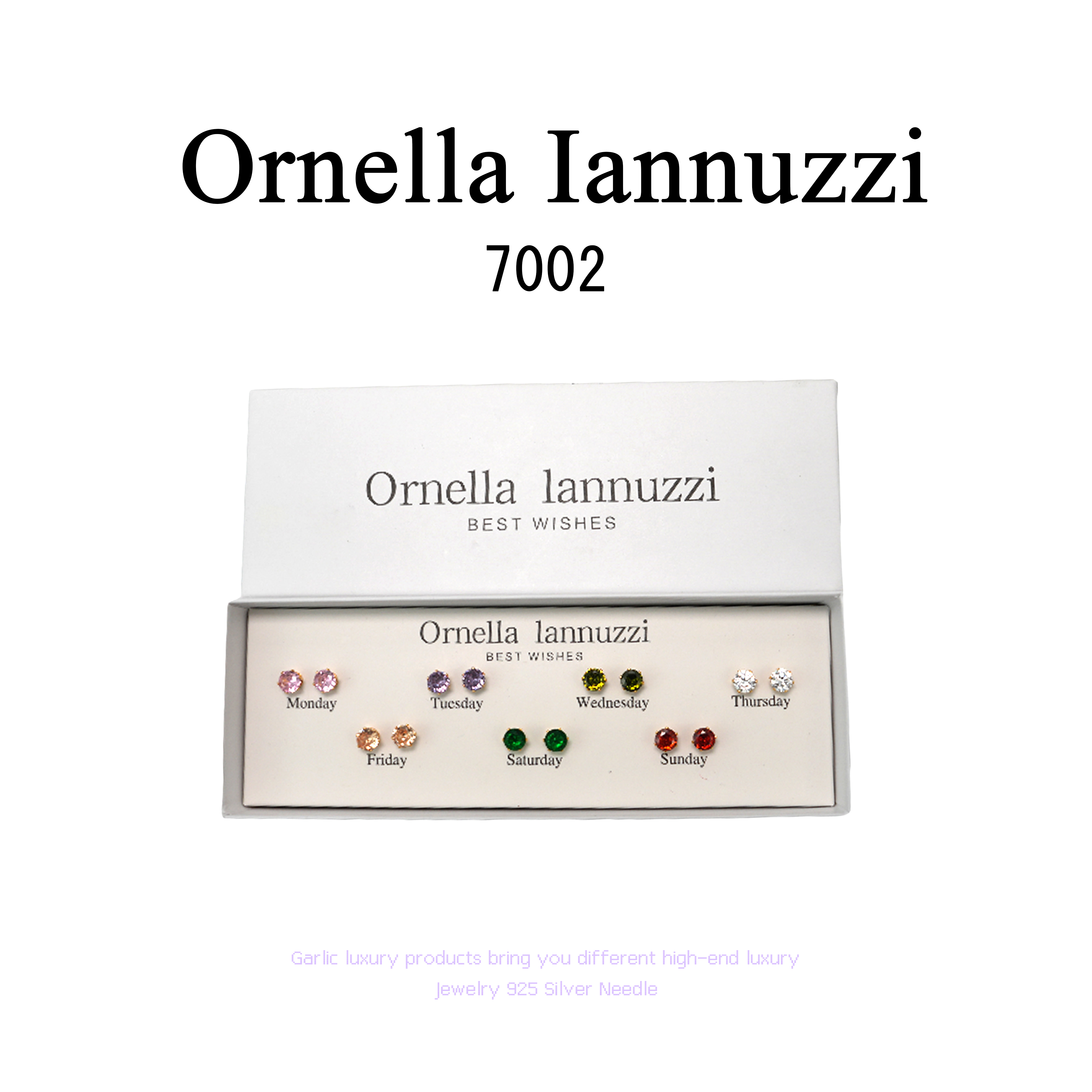 铜合金耳饰 Ornella Iannuzzi耳饰~7002