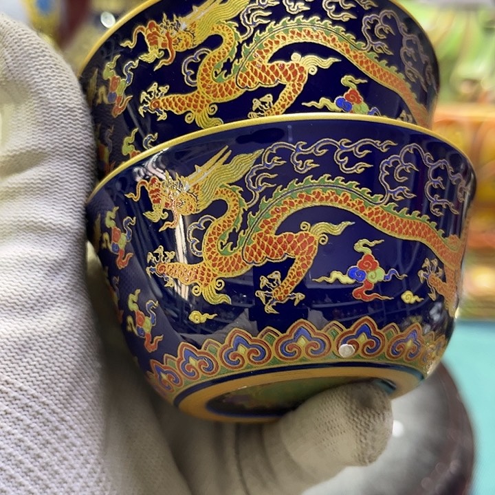 盖碗摆件摆件摆件瓷器