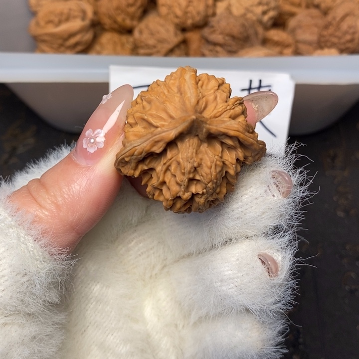 吊坠文玩核桃吹*风文玩核桃异形单只