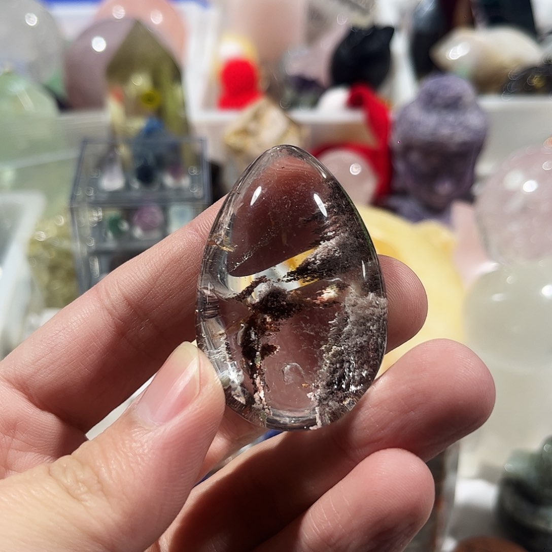 水晶天然水晶微瑕未镶嵌