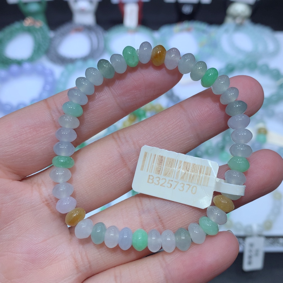 翡翠未镶嵌手串天然