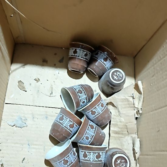 绿泥盘子碗茶壶啥都有10个