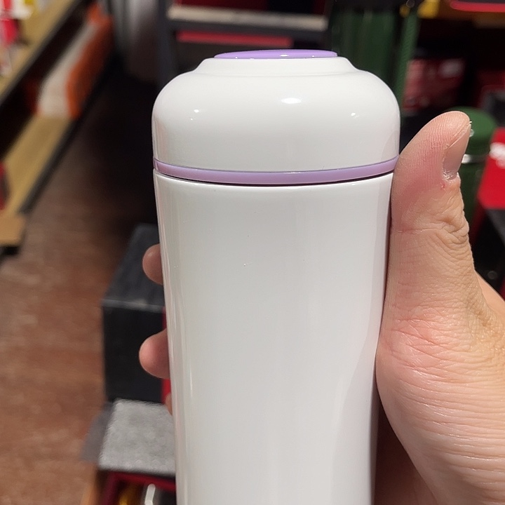 玻璃希诺保温杯5657款白色