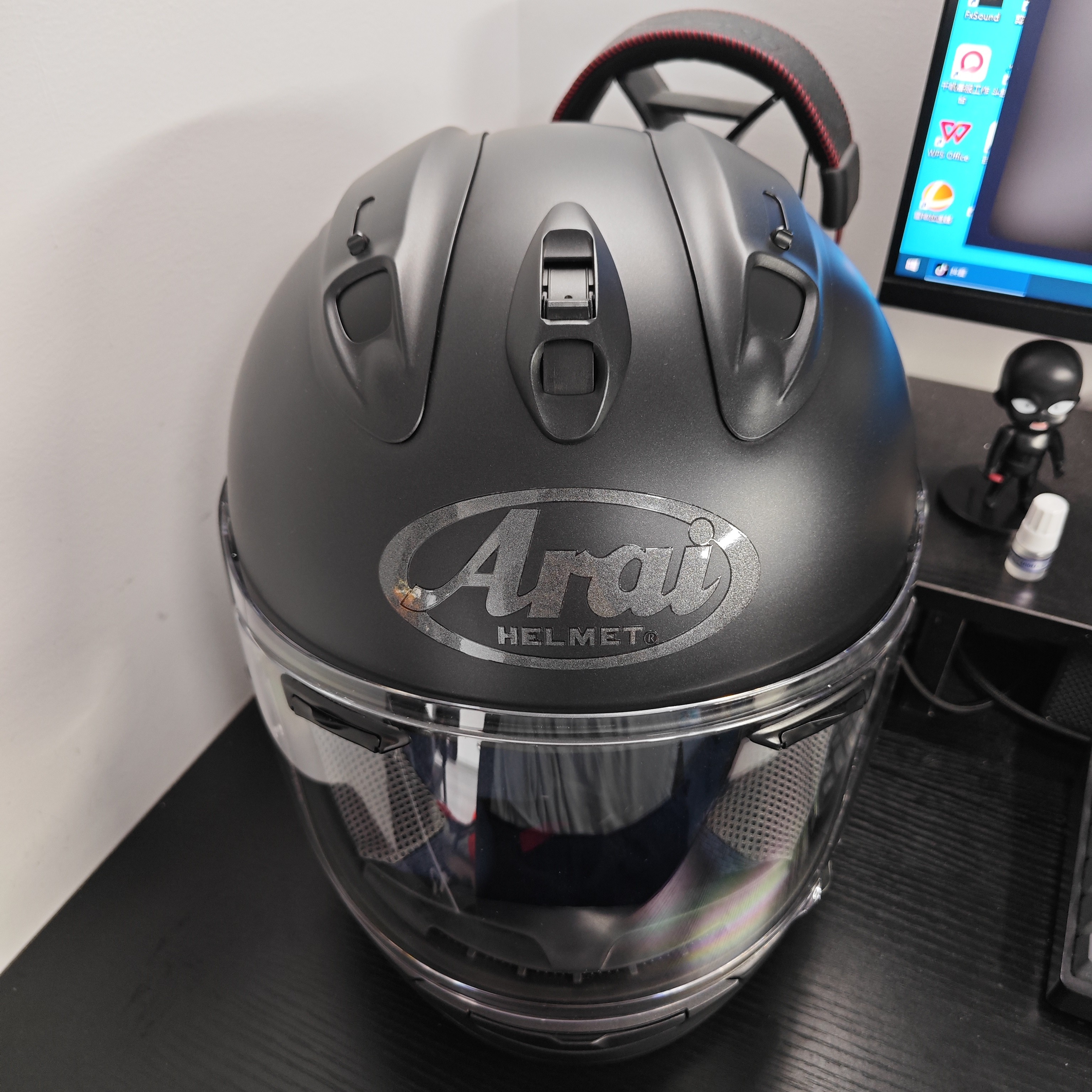 arai RX7X 雅黑L码 24.6出厂 适配版画