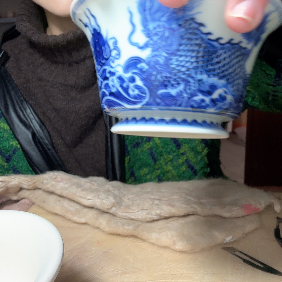 啷***啷景德镇手工艺手绘