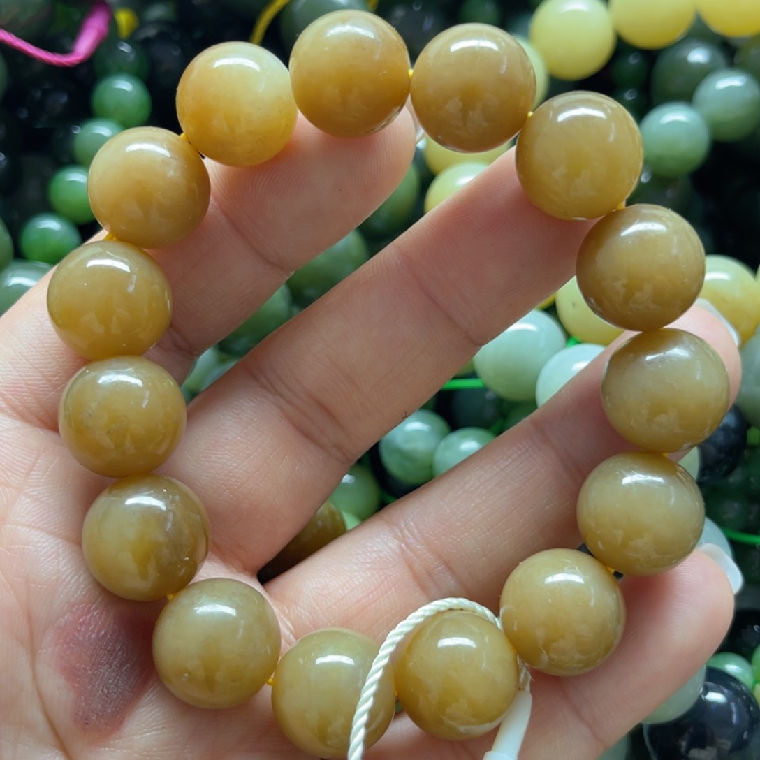 和田玉手链未镶嵌