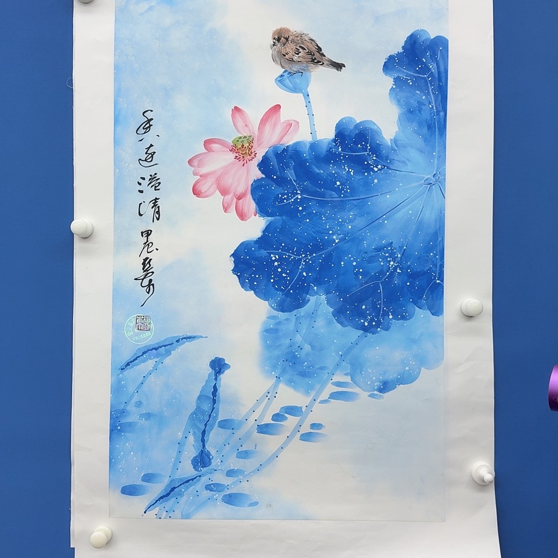 国画多次参加国内外大型