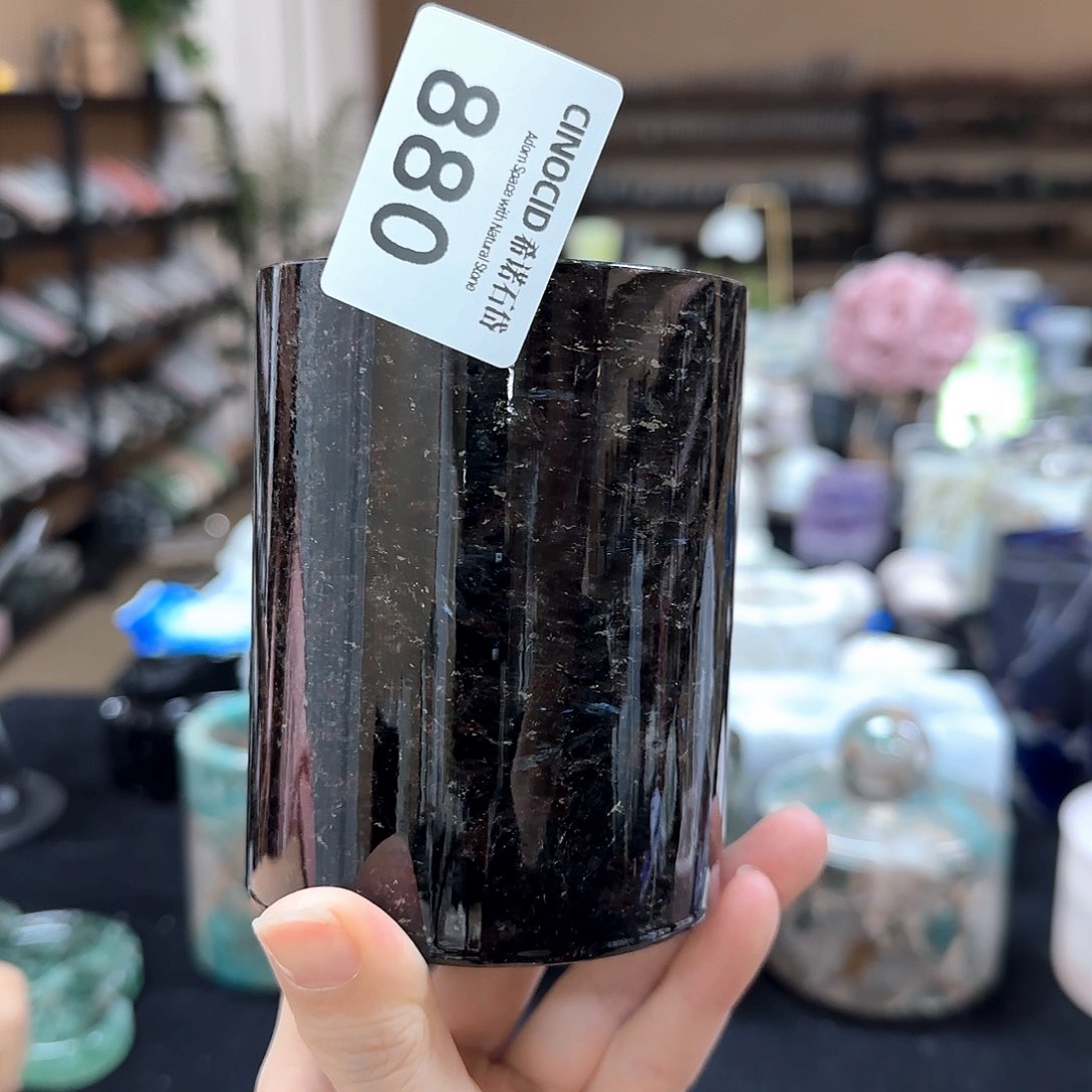 石材凤羽蓝钻圆筒880