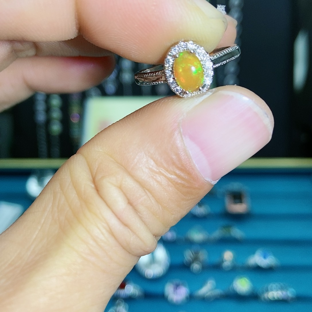 【闪购商品】紫晶珠宝半成品银S925镶嵌