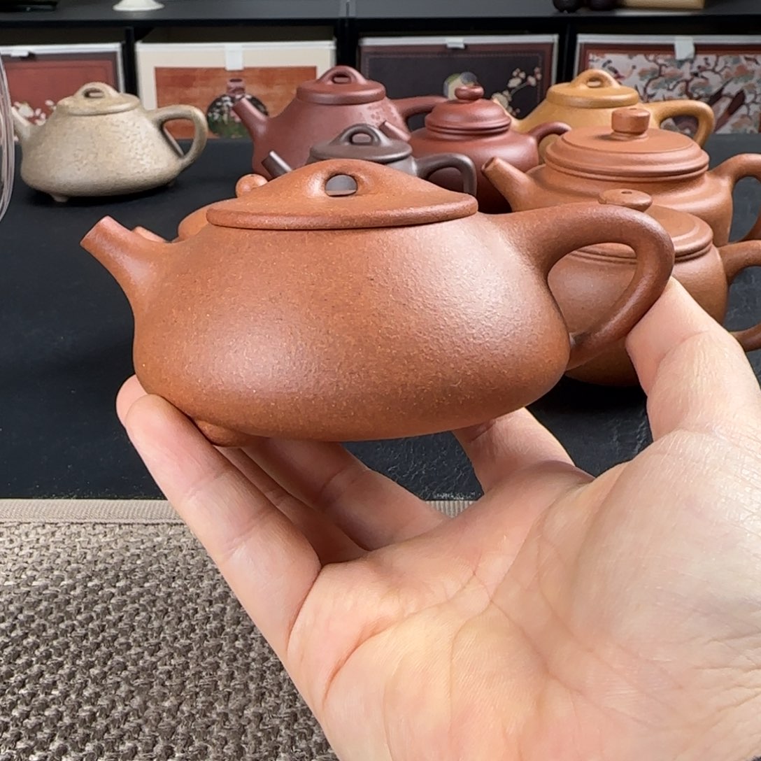 茶壶紫砂微瑕景舟