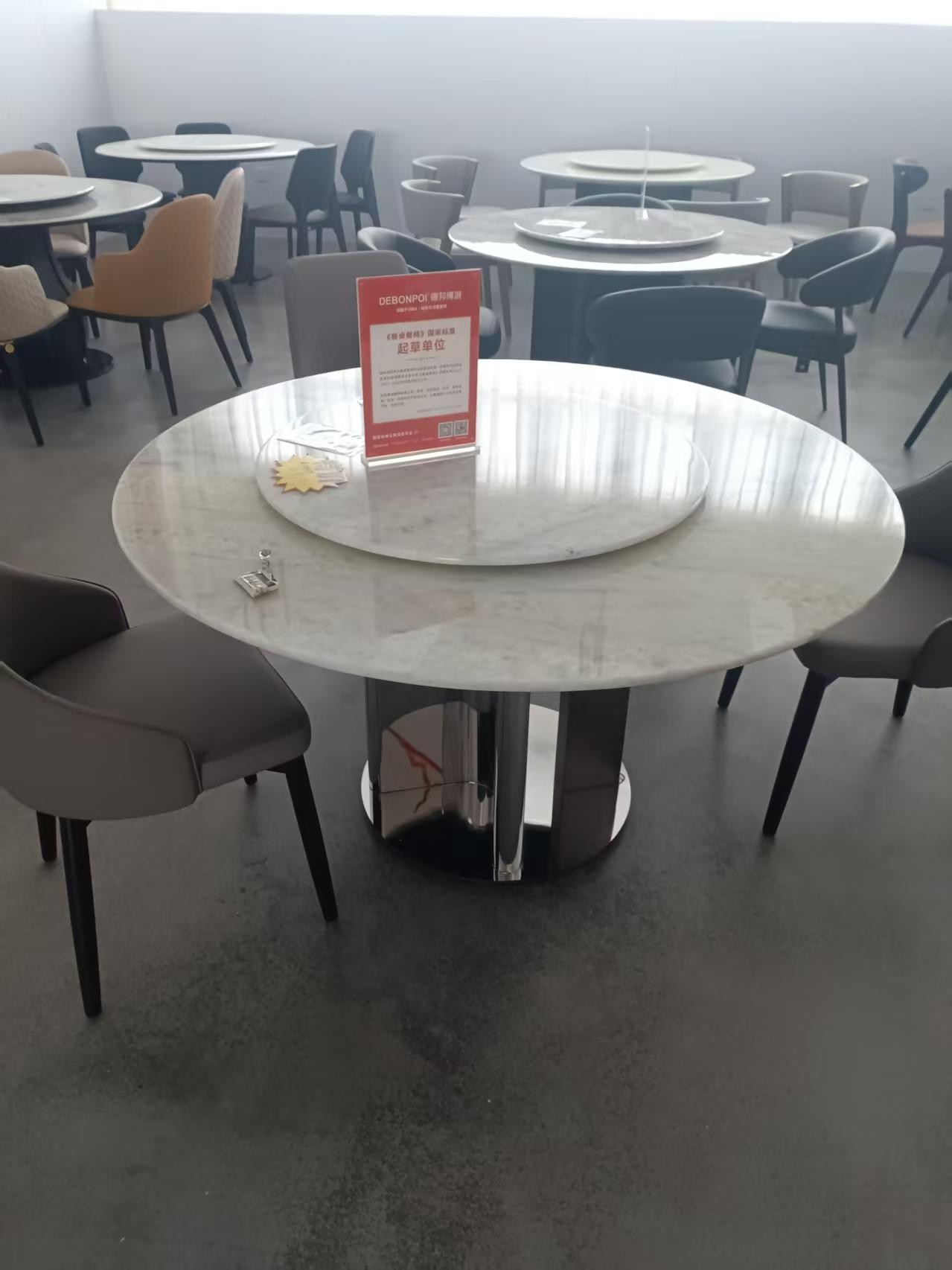 餐椅餐桌椅圆形意式极简轻奢现代简约款///客厅家用桌椅旋转