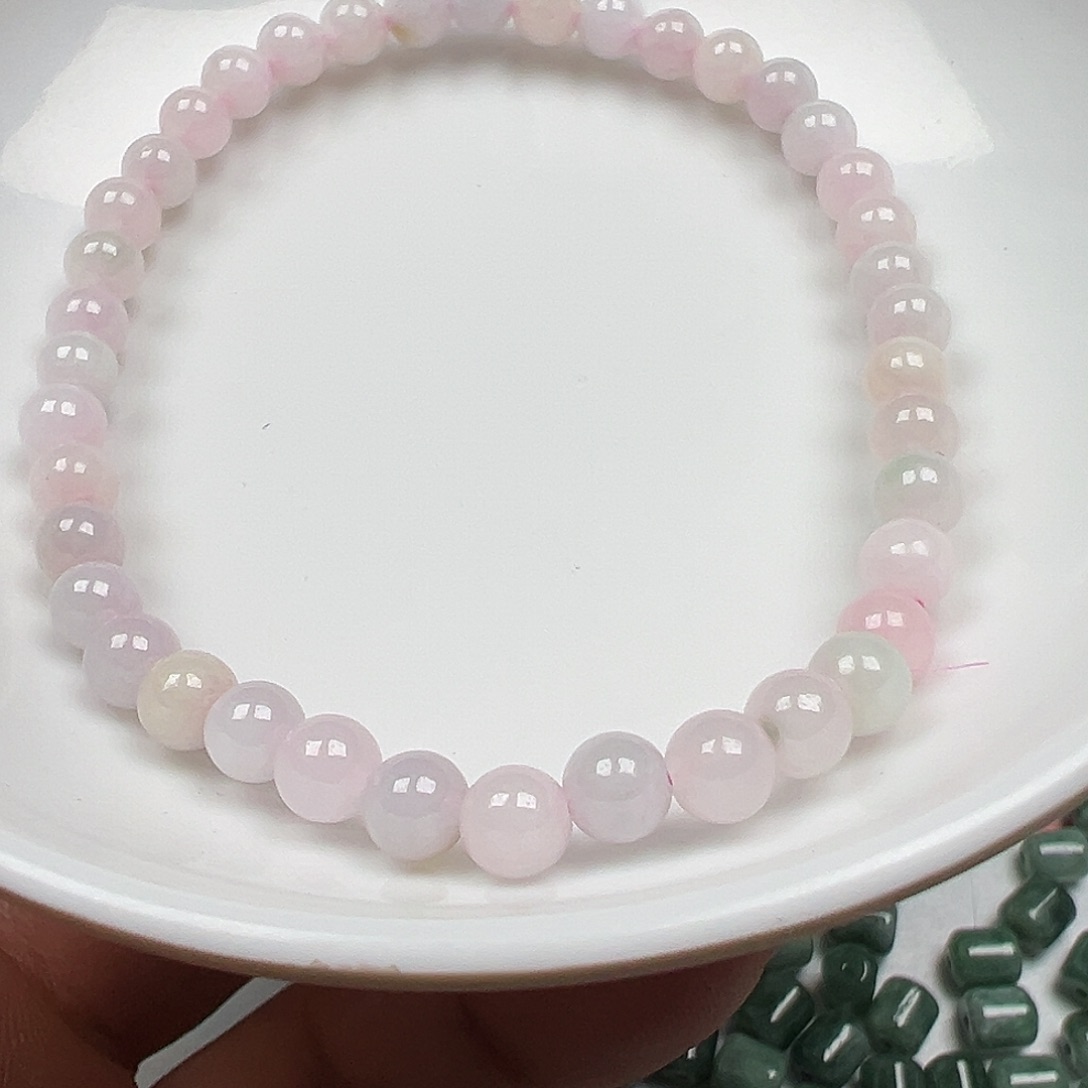 翡翠手链未镶嵌曦**霞货主老华