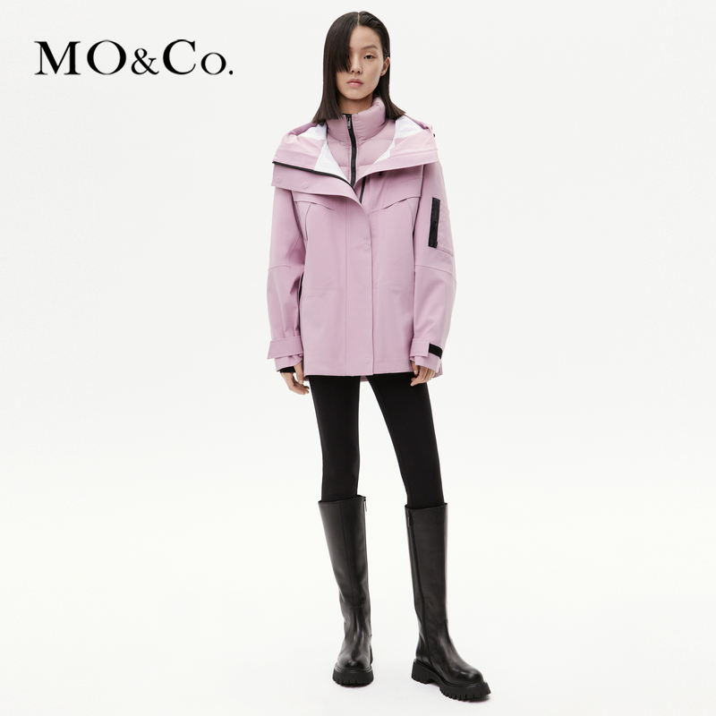 【赵老板专属】【防水透湿】MOCO可拆内胆羽绒服MBC4EIN020