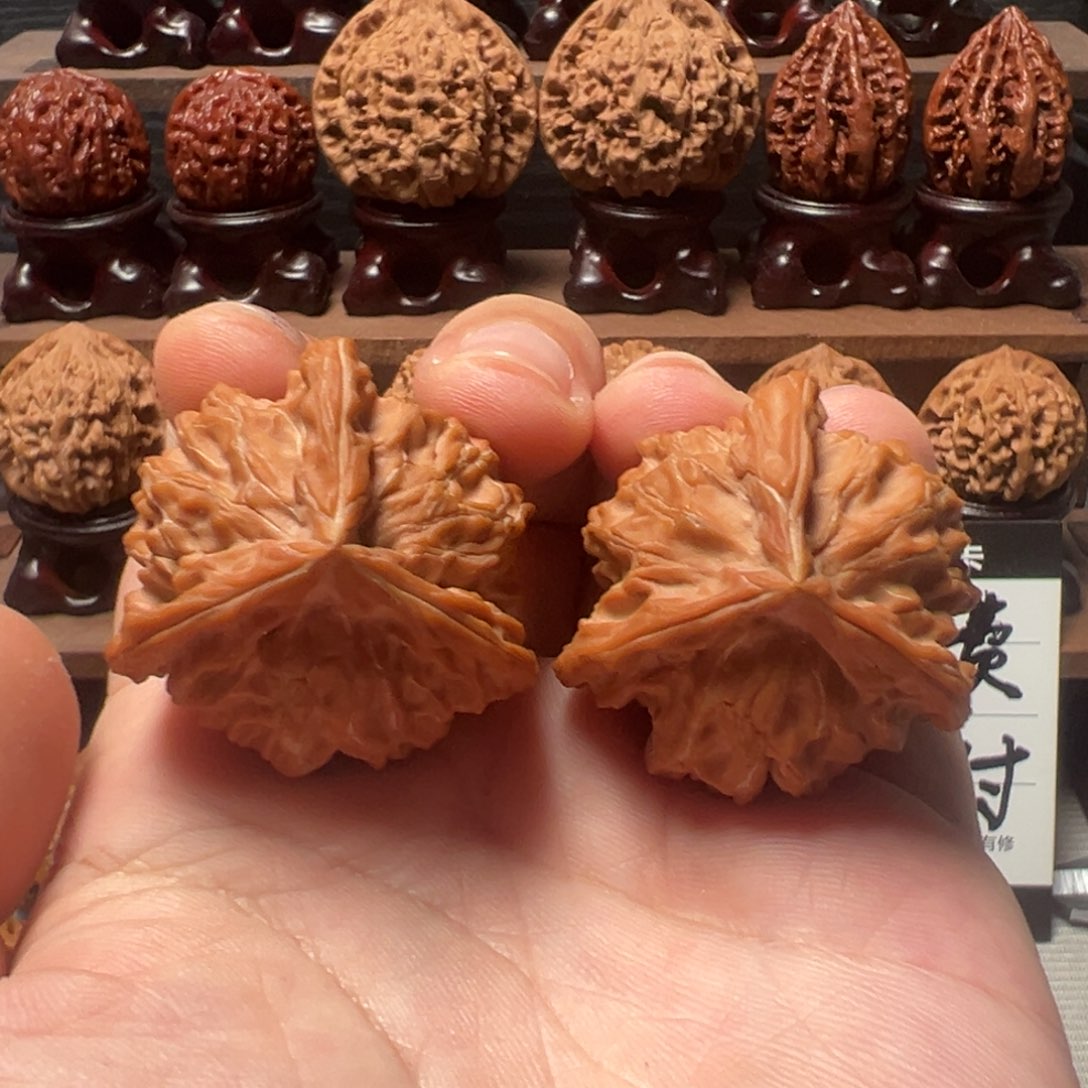 把件文玩核桃38盘山正奔