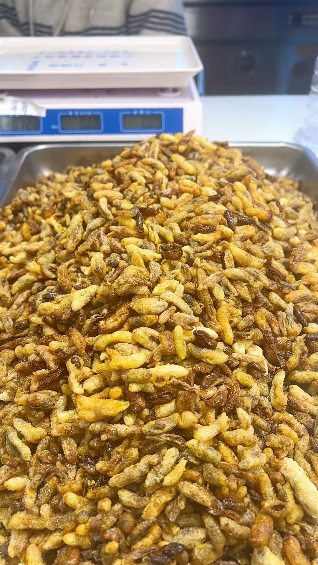 三级油炸树蜂。下酒很好