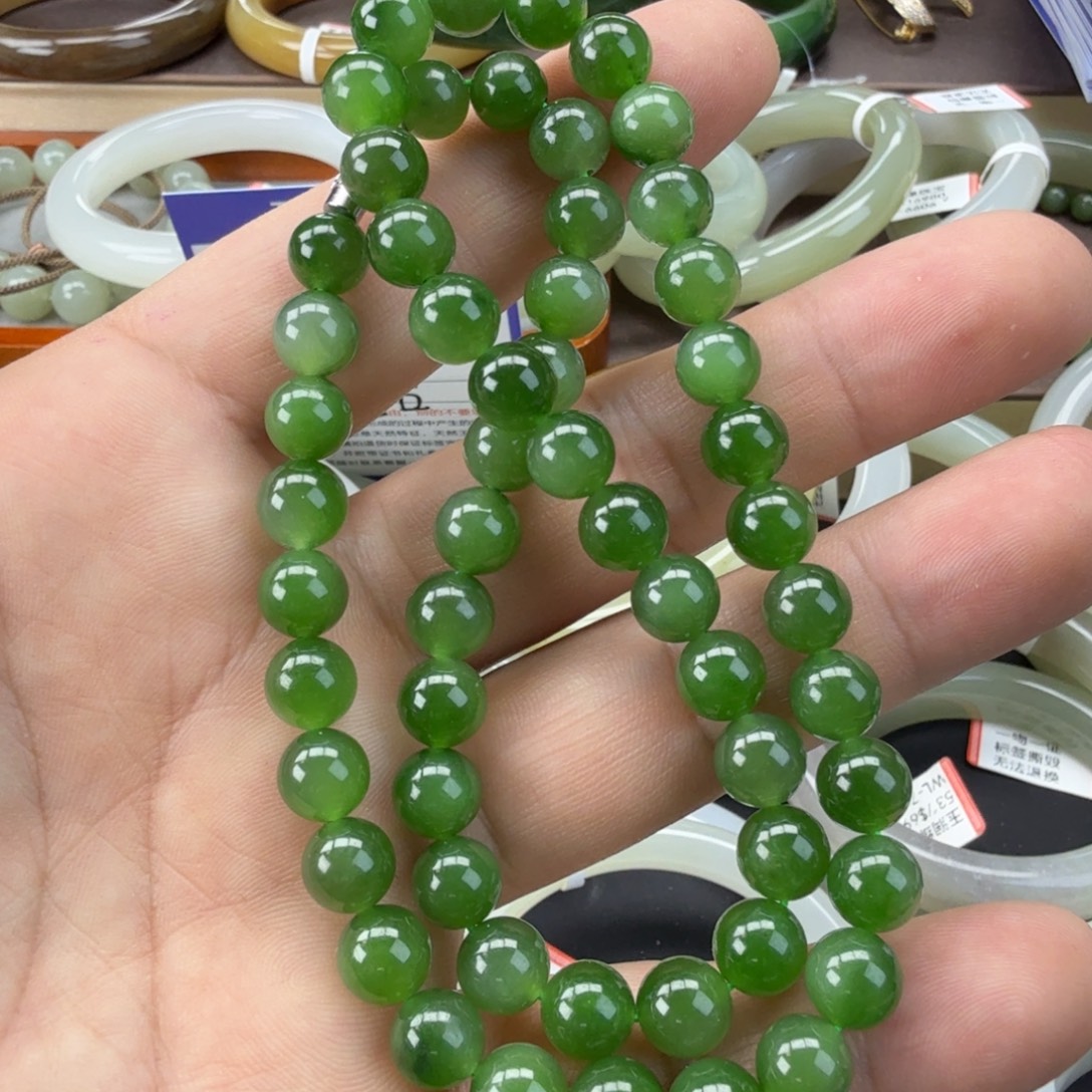 和田玉（糖玉）未镶嵌手链