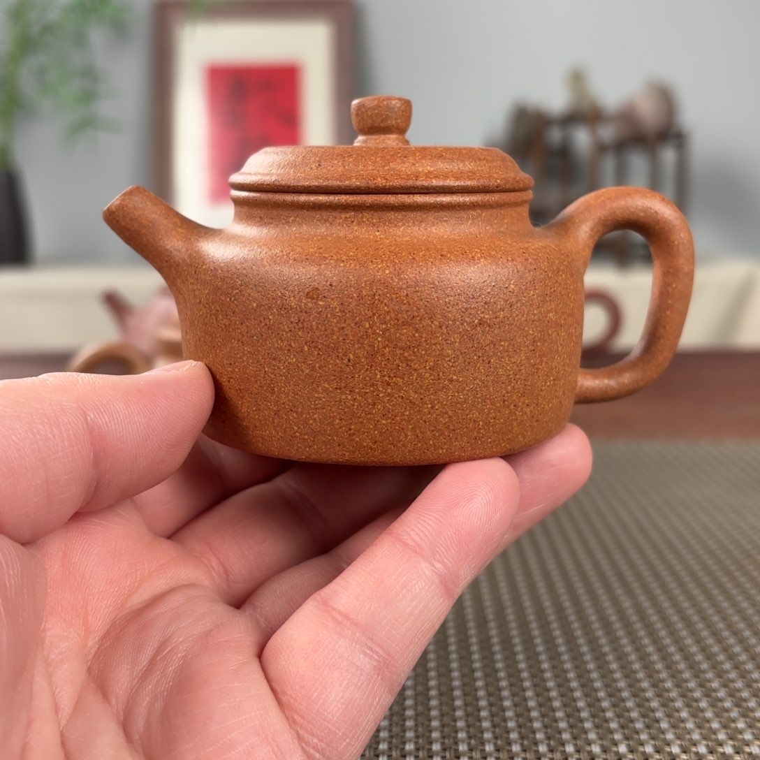 紫砂茶壶黄龙山原矿紫砂壶