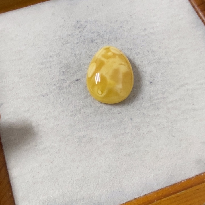 蜜蜡裸石未镶嵌吊坠