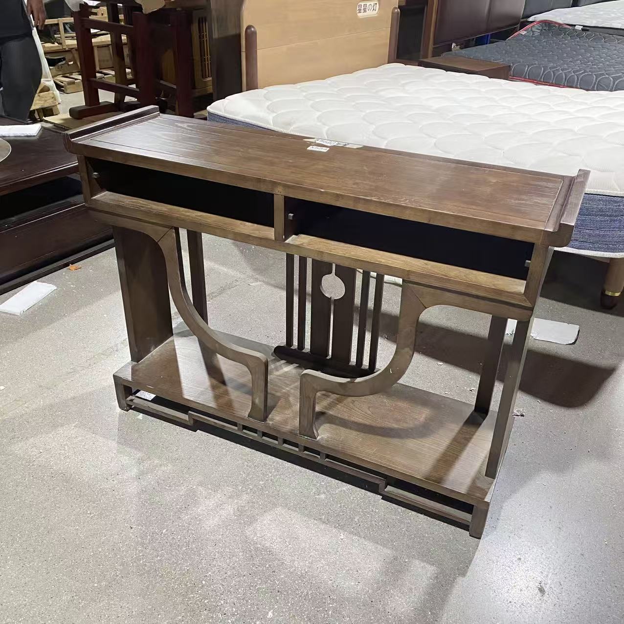 X554（瑕疵）玄关桌120*35*84CM【不包安装】库存尾货（三楼）