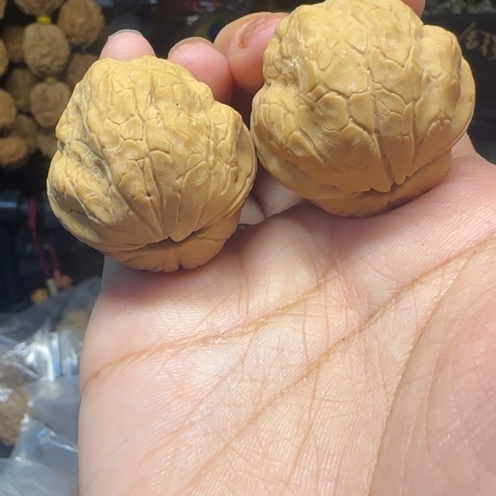 何***璧吊坠文玩核桃铁鹦鹉34