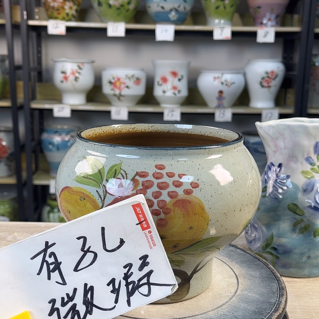 罐1xc景德镇陶瓷花盆